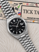 Stellar Night Galaxy Silver Watch