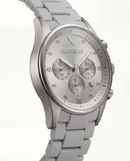 Silver Dial Chronograph Stainless Steel Men’s Watch