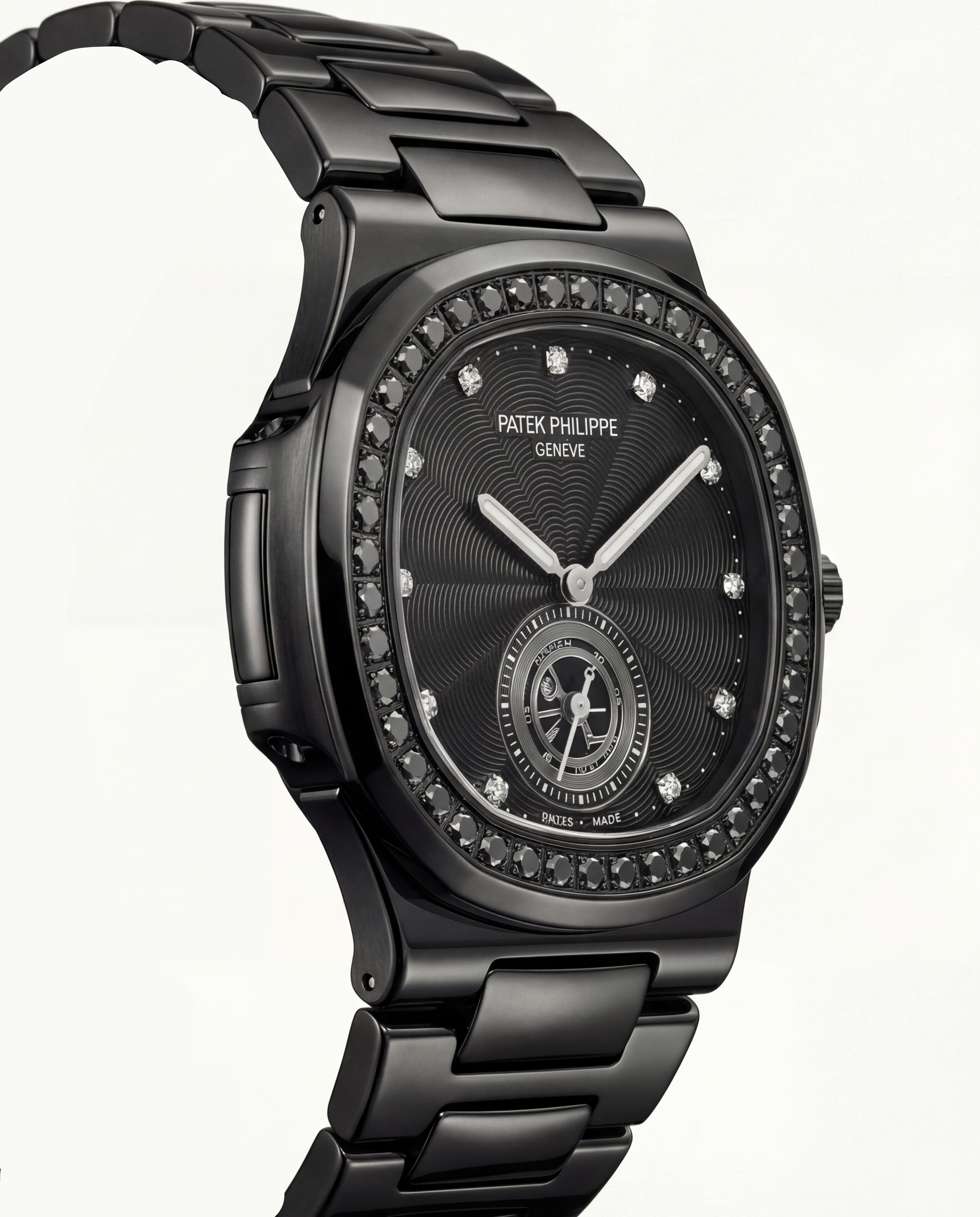 Midnight Black Diamond-Style Minimalist Men’s Watch