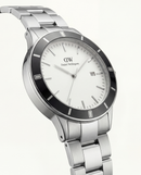 Minimalist Silver Dial Stainless Steel Men’s Watch