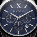 Centrix Navy Blue Chronograph Stainless Steel Edition