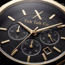 Imperial Noir Gold Chronograph Two-Tone Stainless Steel Edition