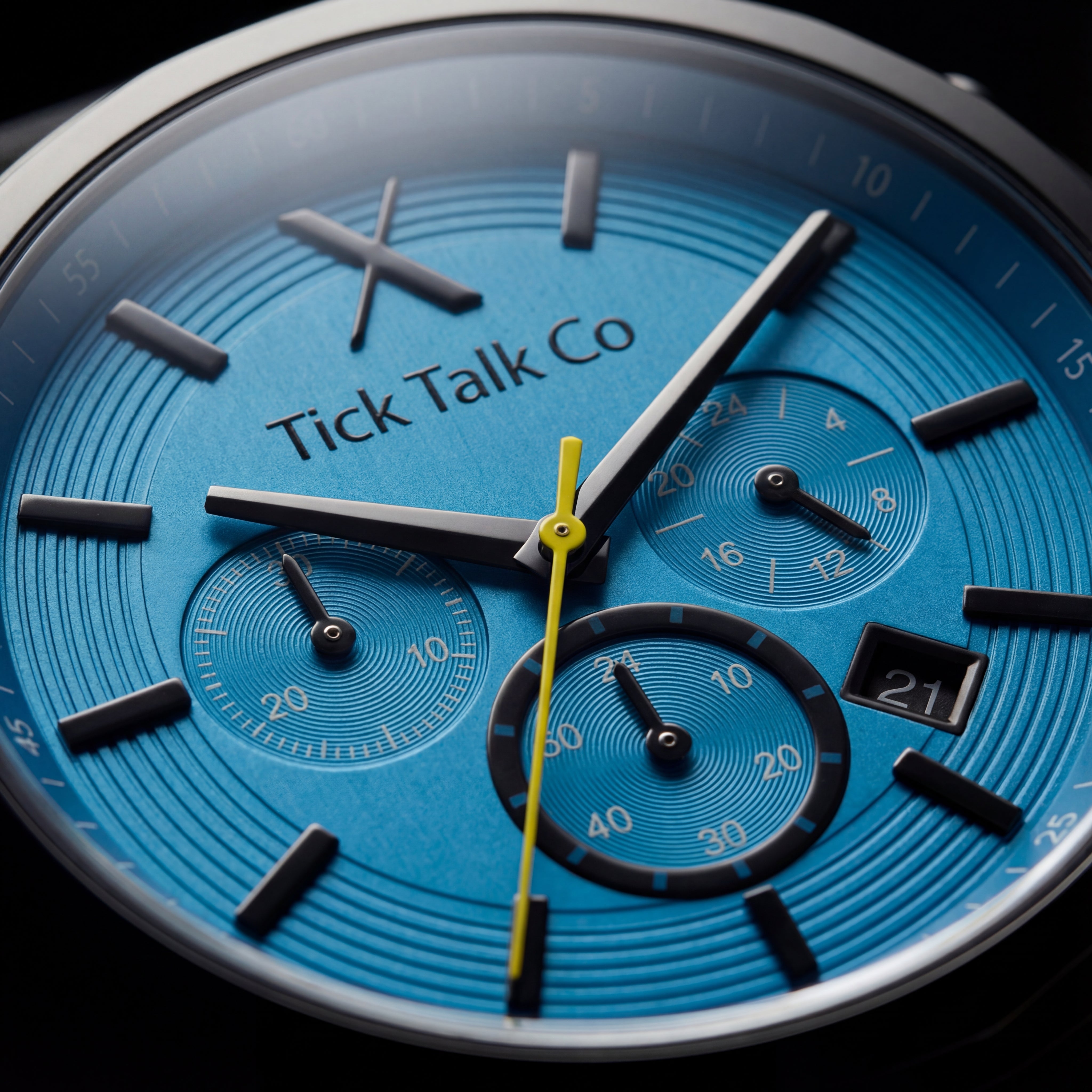 Centrix Blue Black Chronograph Sport Edition