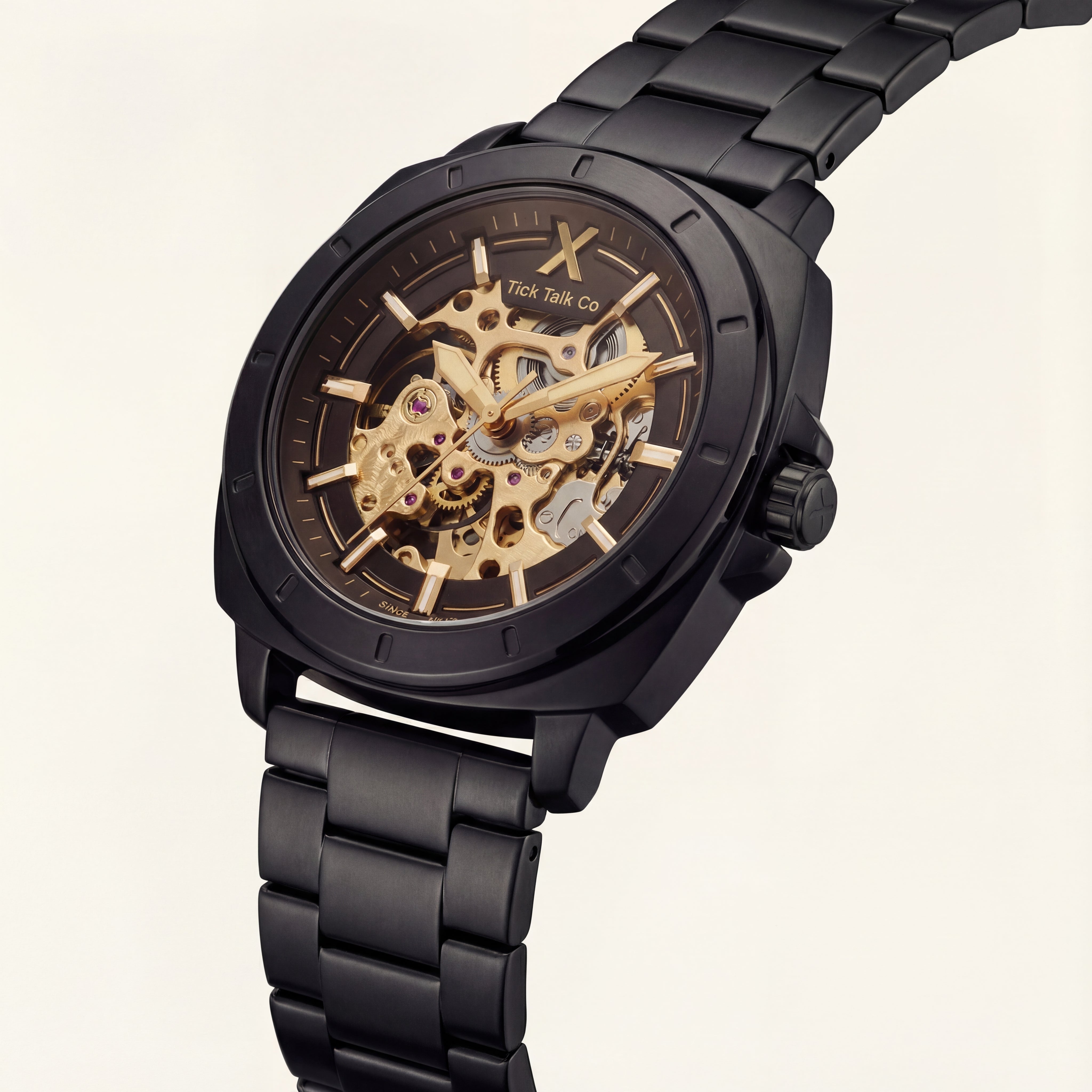 Centrix Black Skeleton Automatic