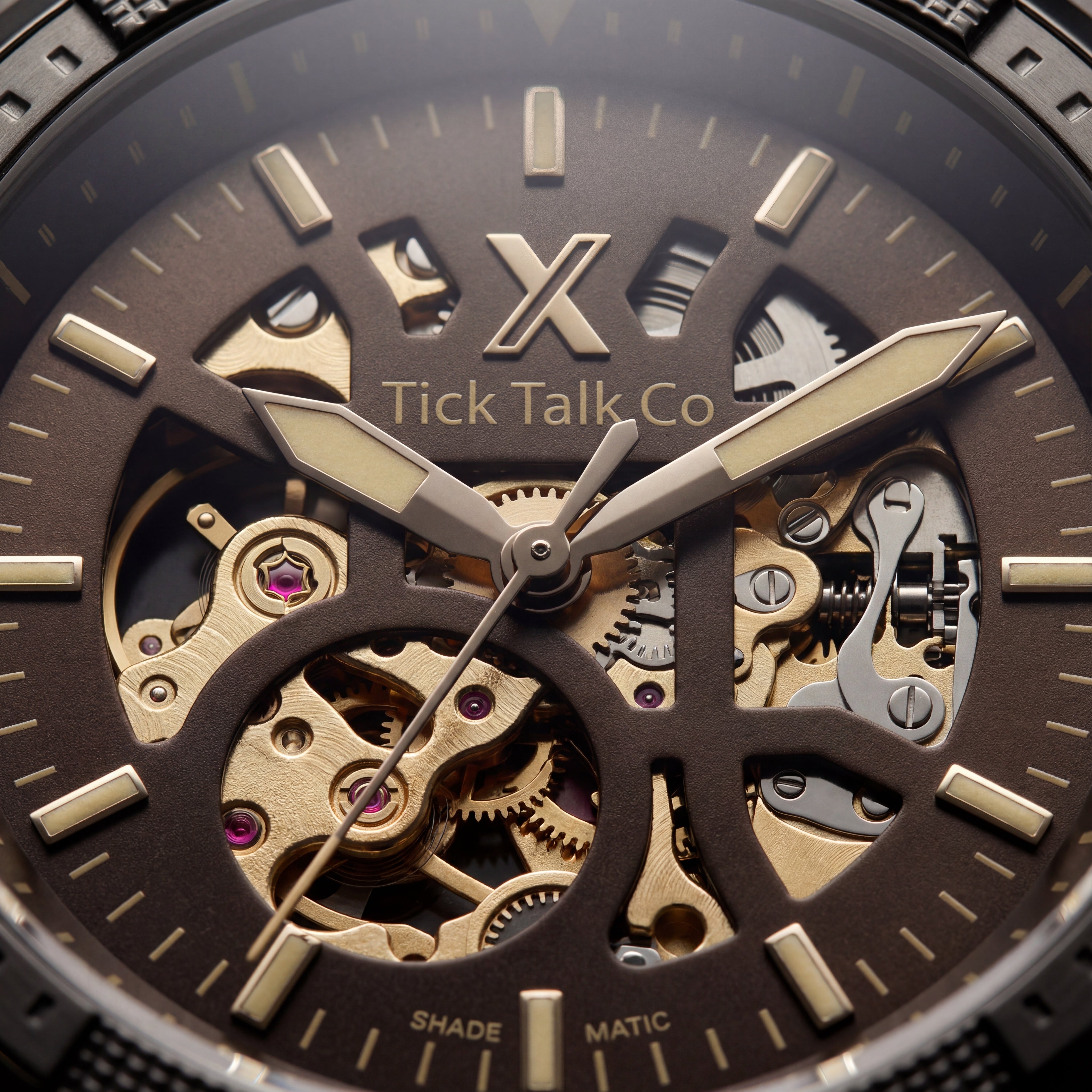 Centrix Black Skeleton Automatic – Sport Edition