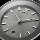 Silver Stainless Steel Grey Date Dial Men’s Watch