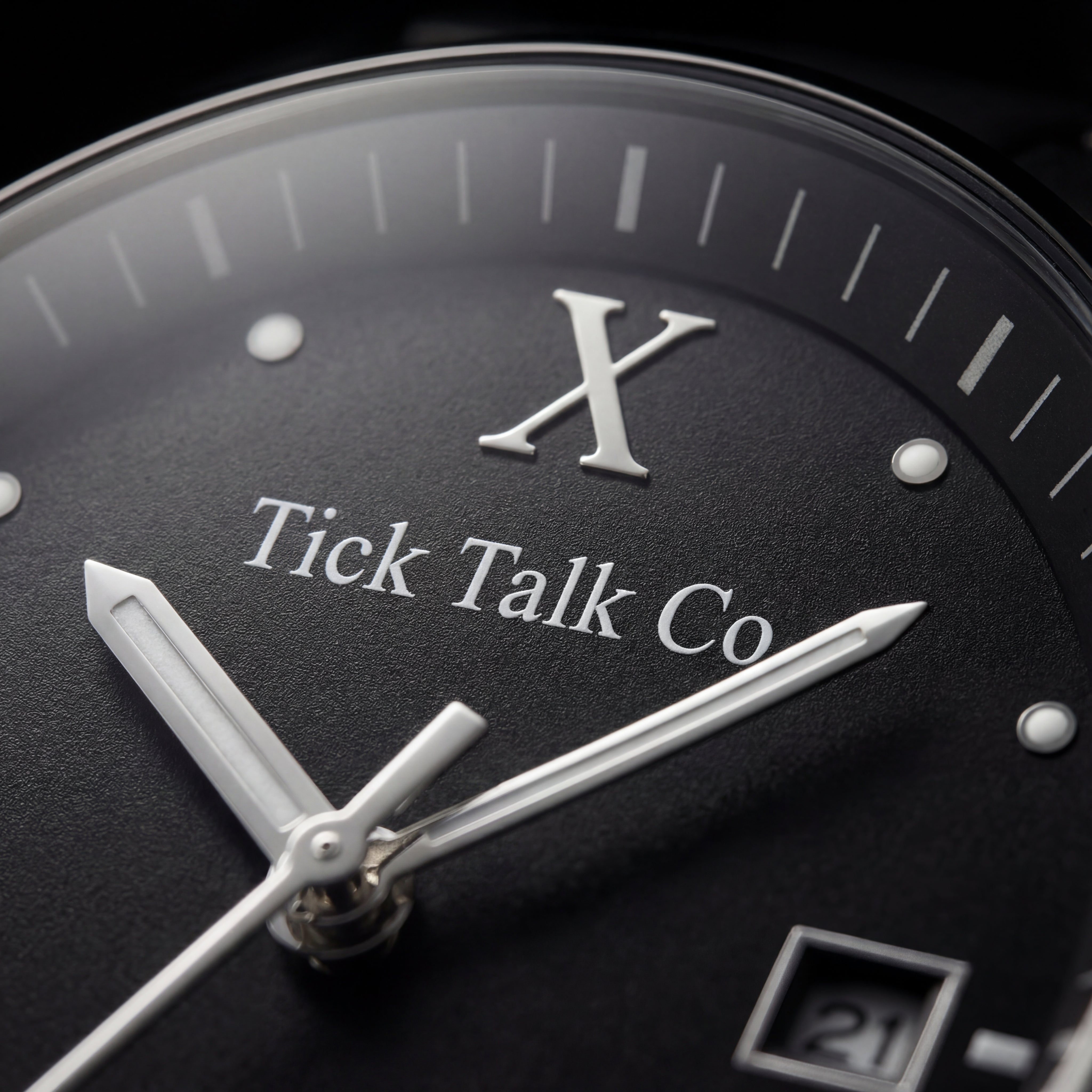 Black Dial Chronograph Stainless Steel Men’s Watch