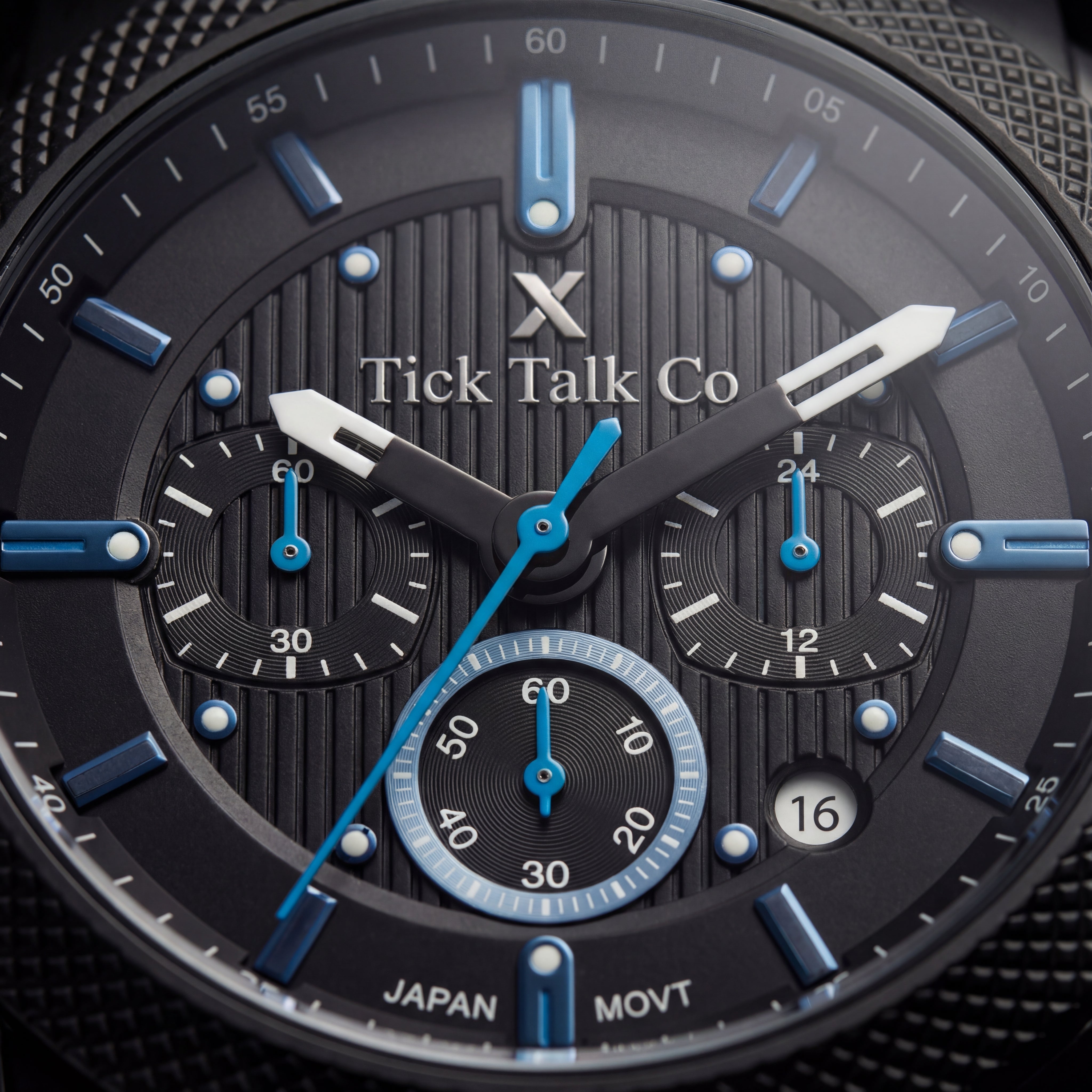 Stealth Blue Chronograph