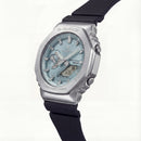 Men’s Analog-Digital Tough Solar Bluetooth Watch with Blue Dial & Resin Strap