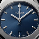 Silver Steel Blue Sunburst Dial Premium Men’s Watch