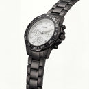 Stealth Black & Silver Chronograph Men’s Watch