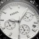 Stealth Black & Silver Chronograph Men’s Watch