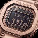 Rose Gold Square Digital Metal Men’s Watch
