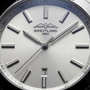 Silver White Sunray Dial Stainless Steel Luxury Men’s Watch