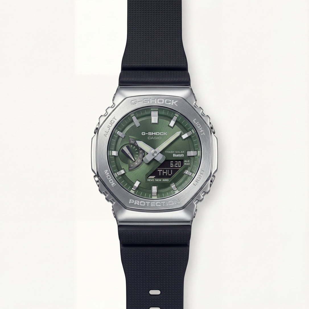 Forest Green Dial Solar Bluetooth Sports Men’s Watch