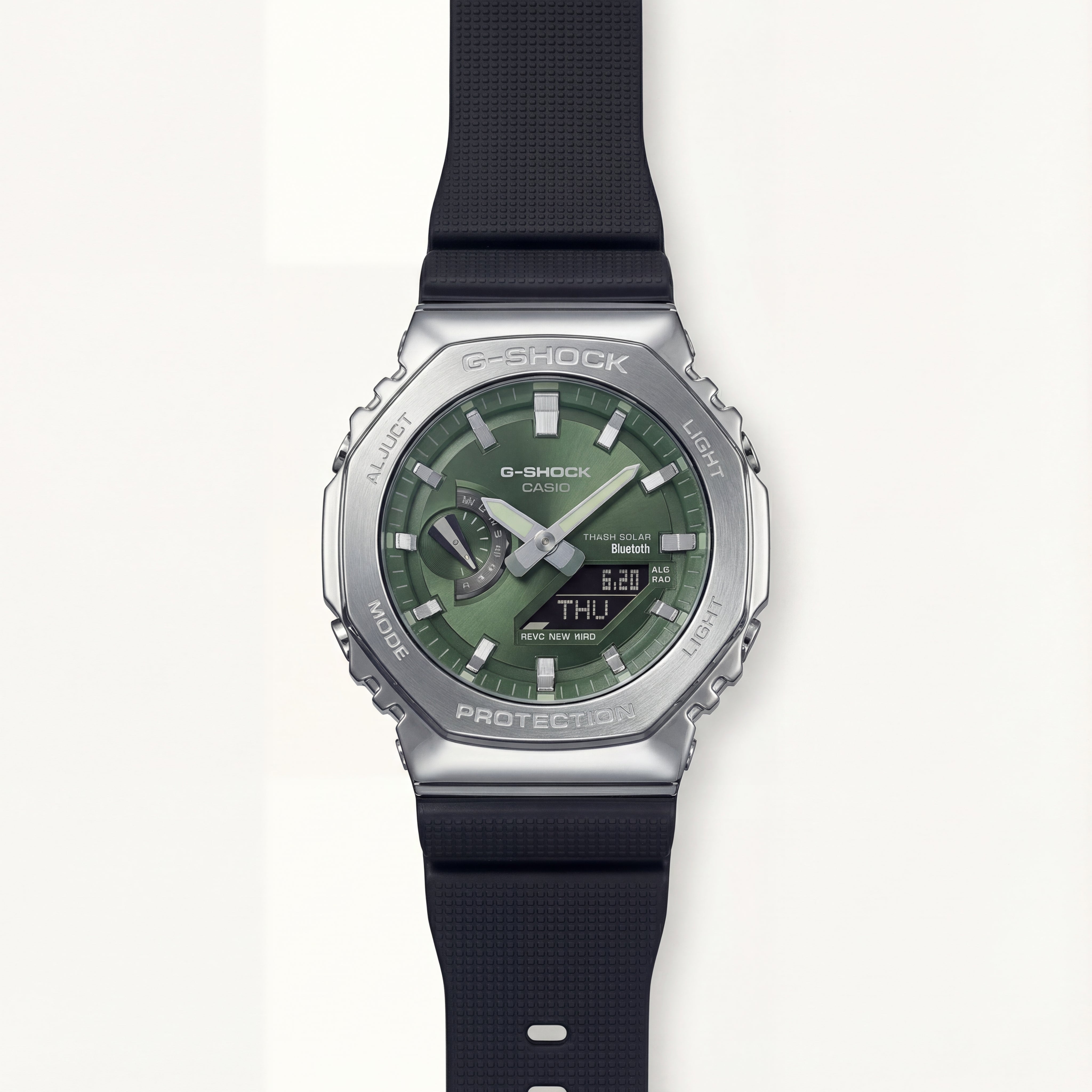 Forest Green Dial Solar Bluetooth Sports Men’s Watch