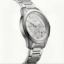 Centrix Classic Silver Chronograph Watch