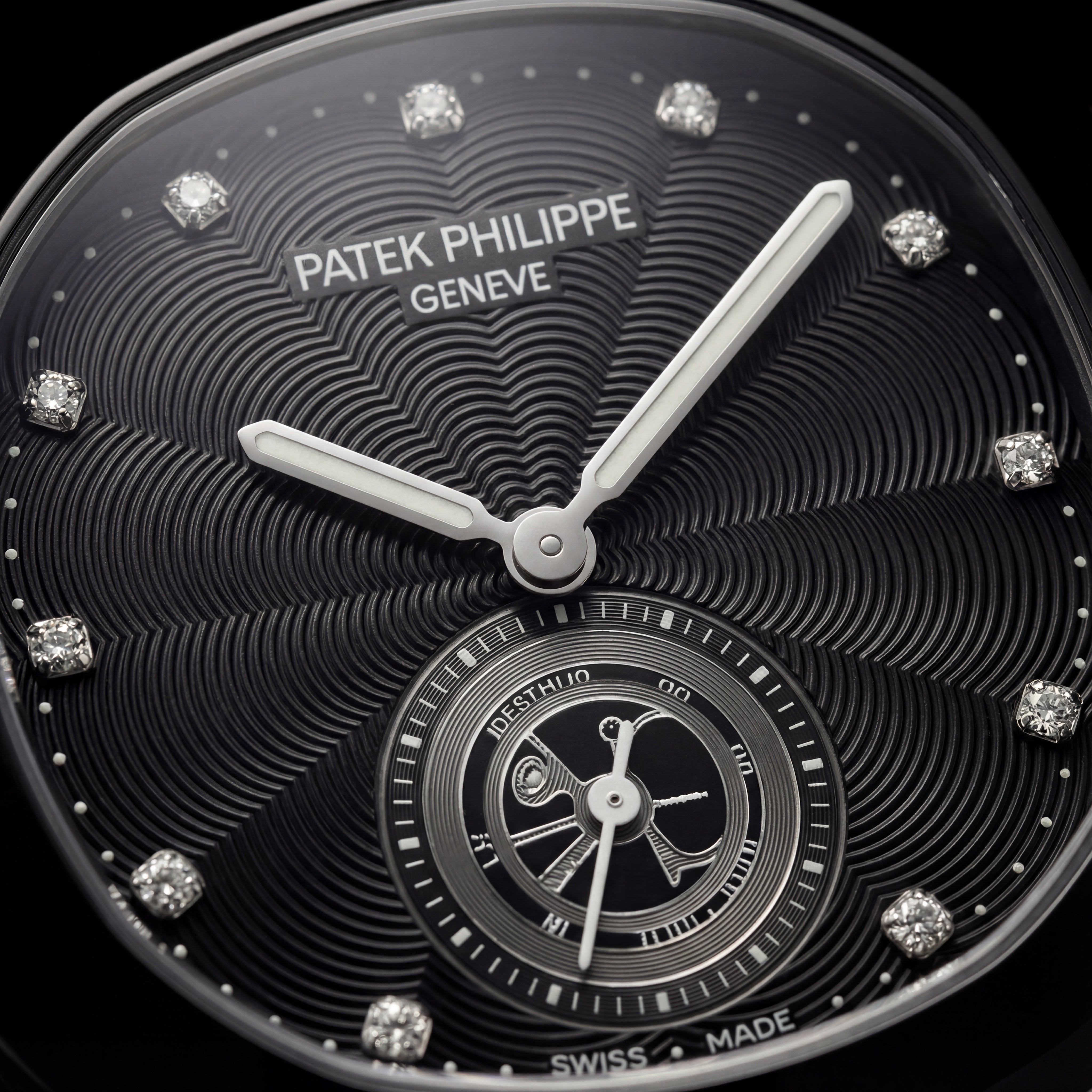 Midnight Black Diamond-Style Minimalist Men’s Watch