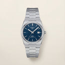 Deep Blue Textured Dial Automatic Steel Watch