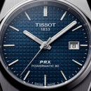 Deep Blue Textured Dial Automatic Steel Watch