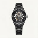 Obsidian Black Skeleton Dial Automatic Men’s Watch