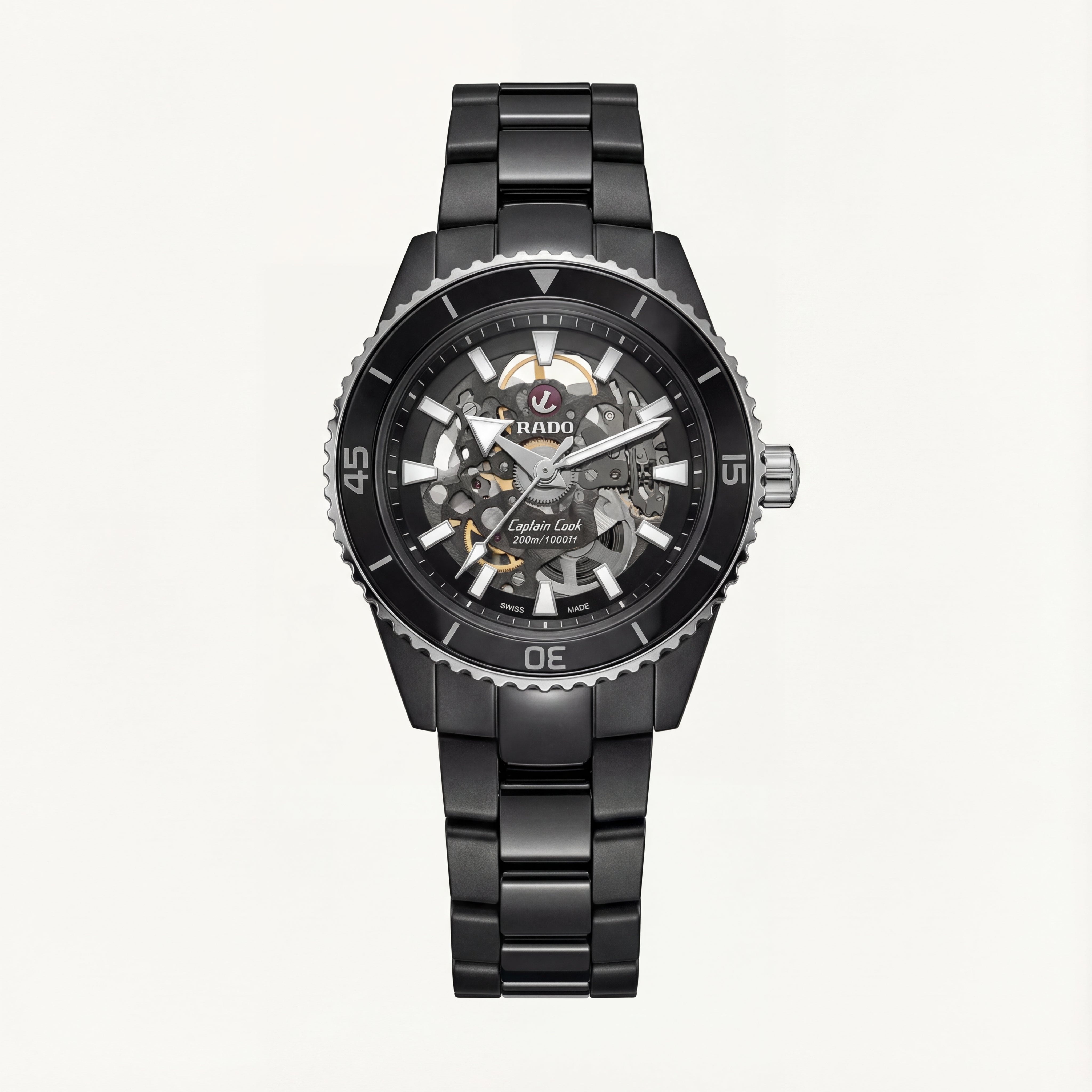 Obsidian Black Skeleton Dial Automatic Men’s Watch