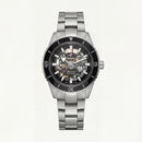 Stealth Black Skeleton Dial Automatic Men’s Watch