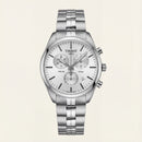 Silver Sunray Dial Chronograph Men’s Watch