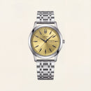 Classic Champagne Dial Steel Men’s Watch