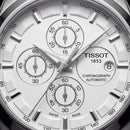 Classic White Dial -Style Chronograph Men’s Watch