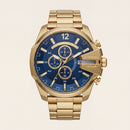 Royal Gold Blue Chronograph Men’s Watch