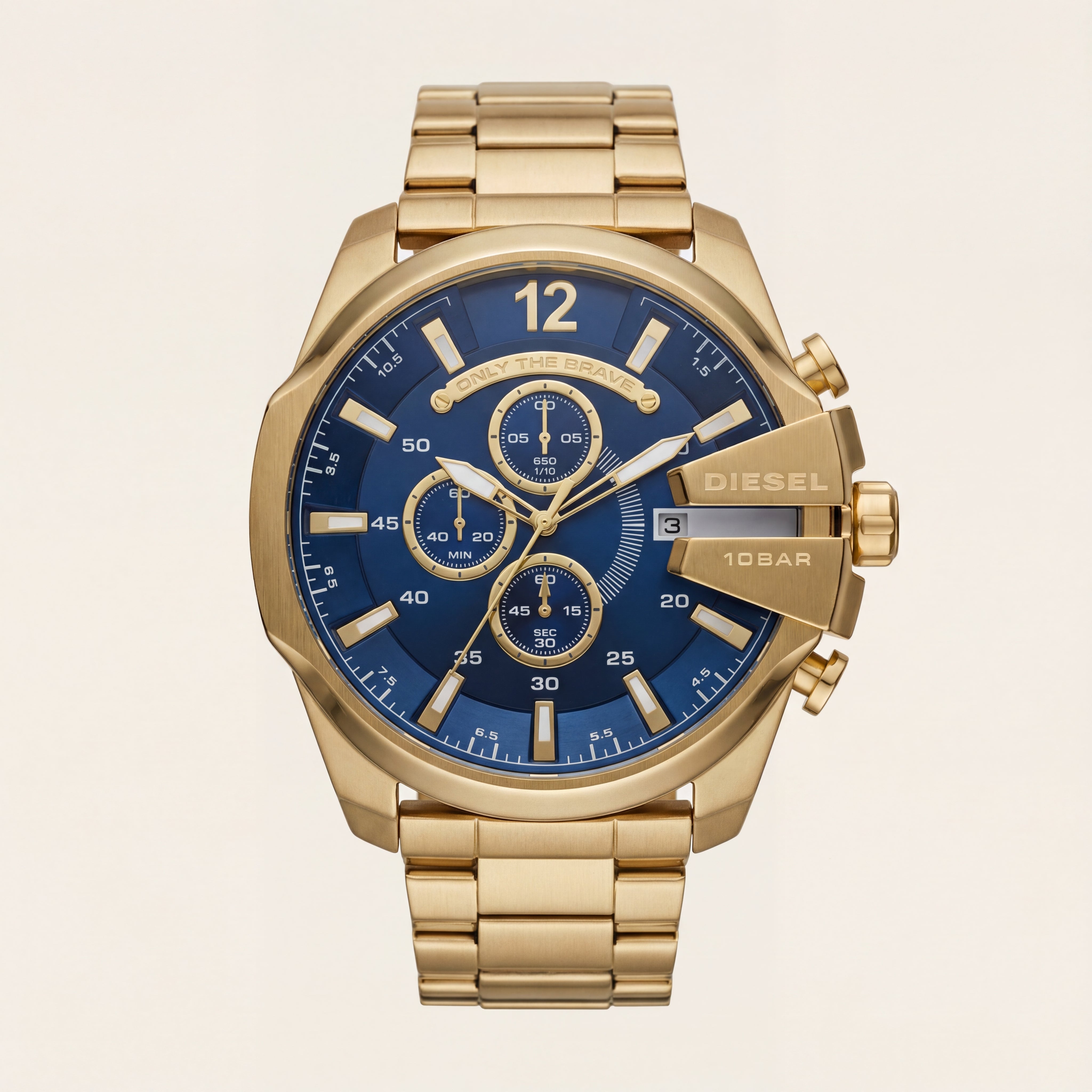 Royal Gold Blue Chronograph Men’s Watch