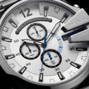 Silver Frost Steel Chronograph Men’s Watch