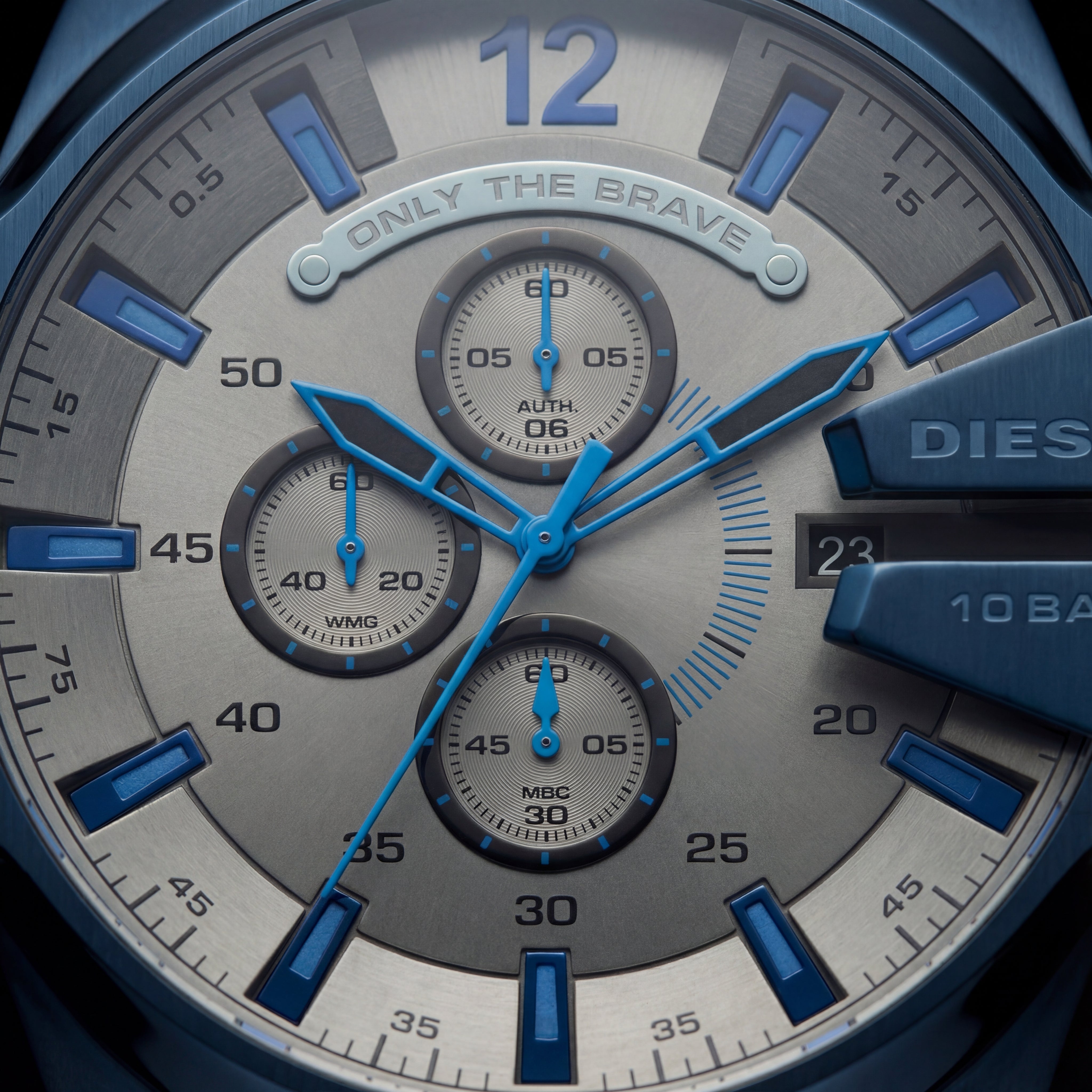 Azure Steel Chronograph Men’s Watch