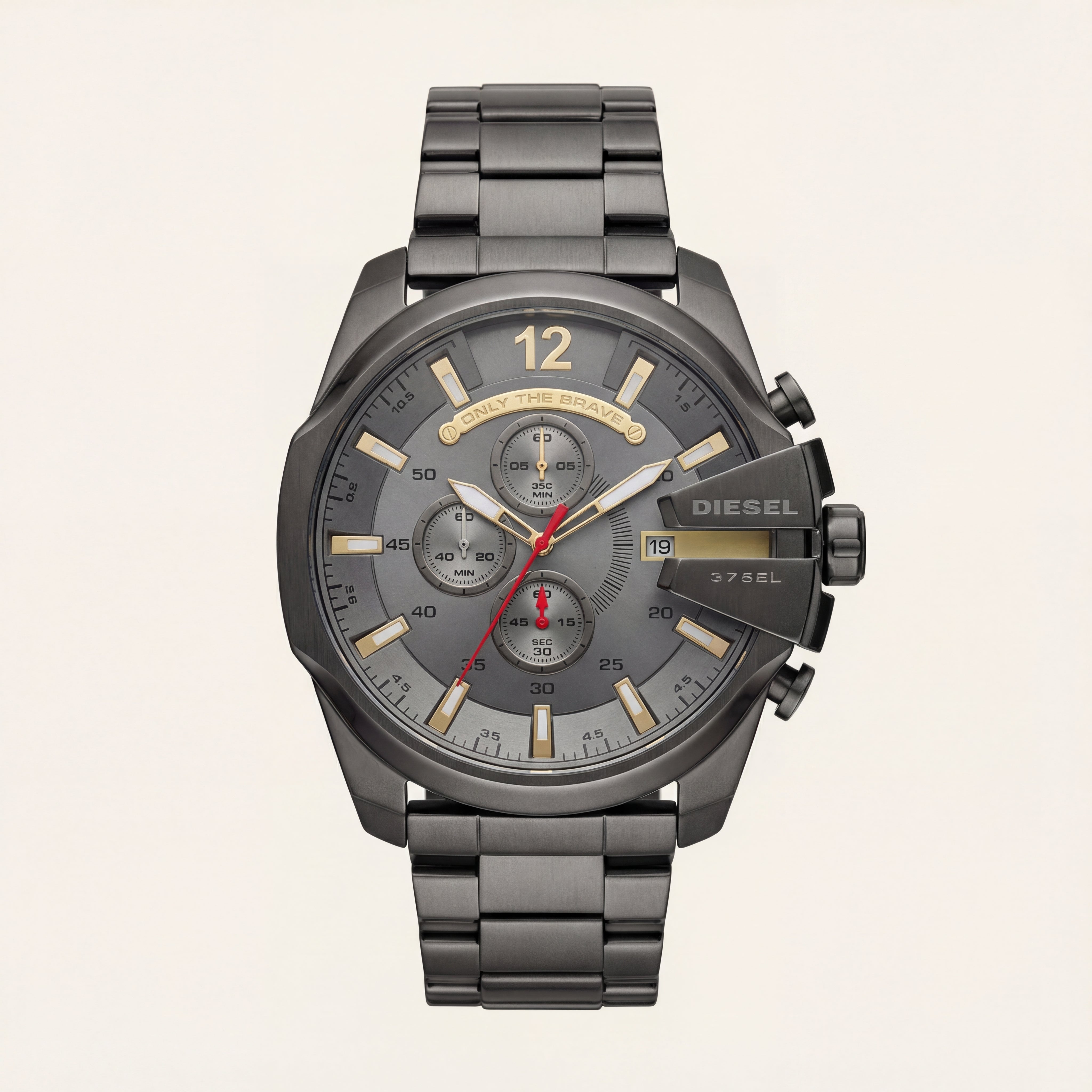 Gunmetal Chronograph Steel Men’s Watch