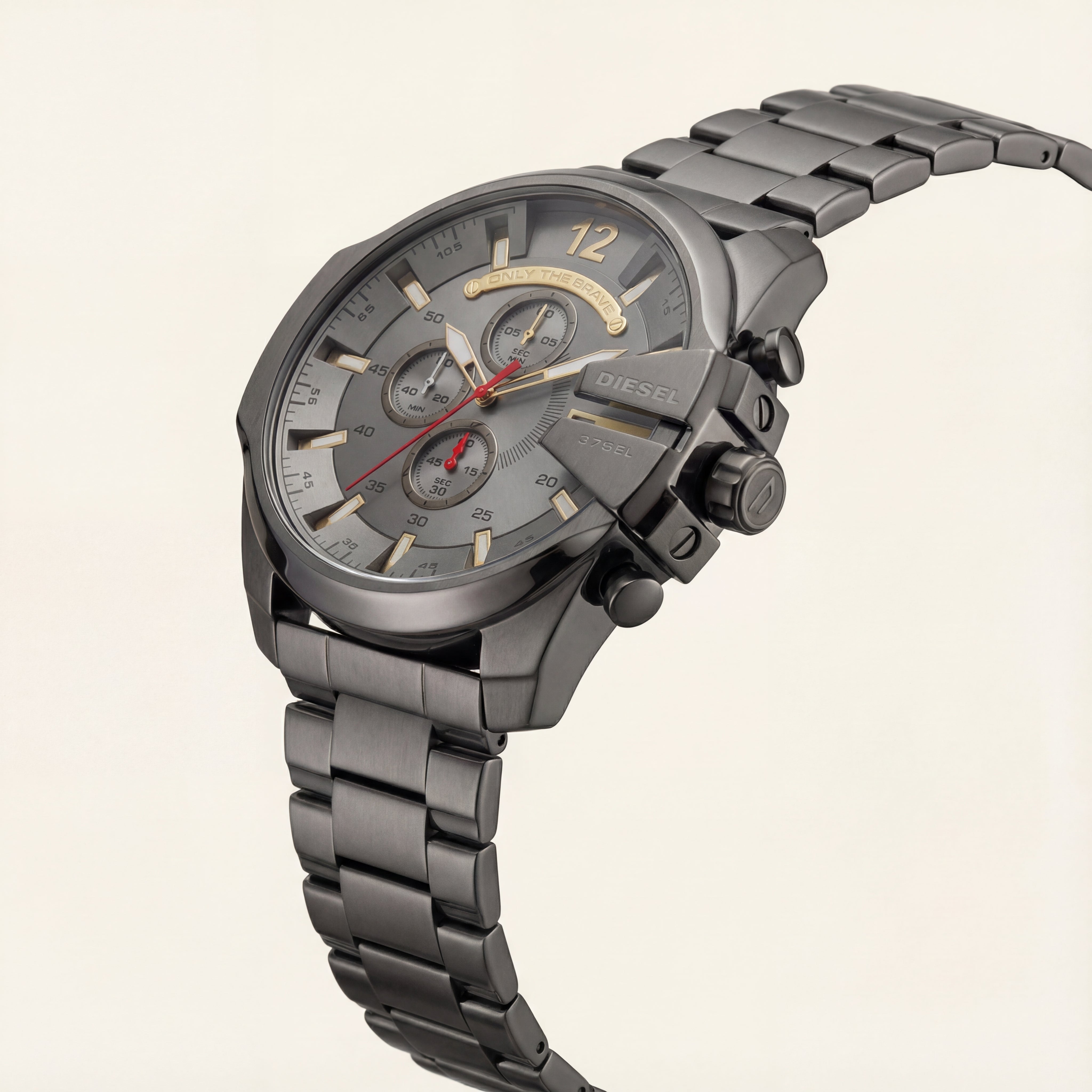 Gunmetal Chronograph Steel Men’s Watch