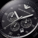 All Black Chronograph Stainless Steel Men’s Watch