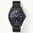 Midnight Blue Dial Matte Black Solar Quartz Steel Watch