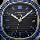 Silver Blue Crystal Bezel Luxury Steel Watch – Premium Edition