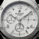 Arctic White Chronograph Steel Sports Watch