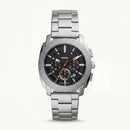 Silver Chronograph Men’s Watch with Stainless Steel Bracelet