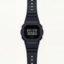 Classic All-Black Digital Men’s Watch with Shock-Resistant Square Case