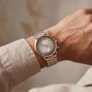 Two-Tone Rose Gold Chronograph Luxury Men’s Watch with Champagne Dial
