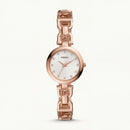 Rose Gold Radiance Luxury Watch – Full Rose Bracelet Edition
