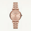 Rose Signature Crystal Watch – Full Rose Gold Edition