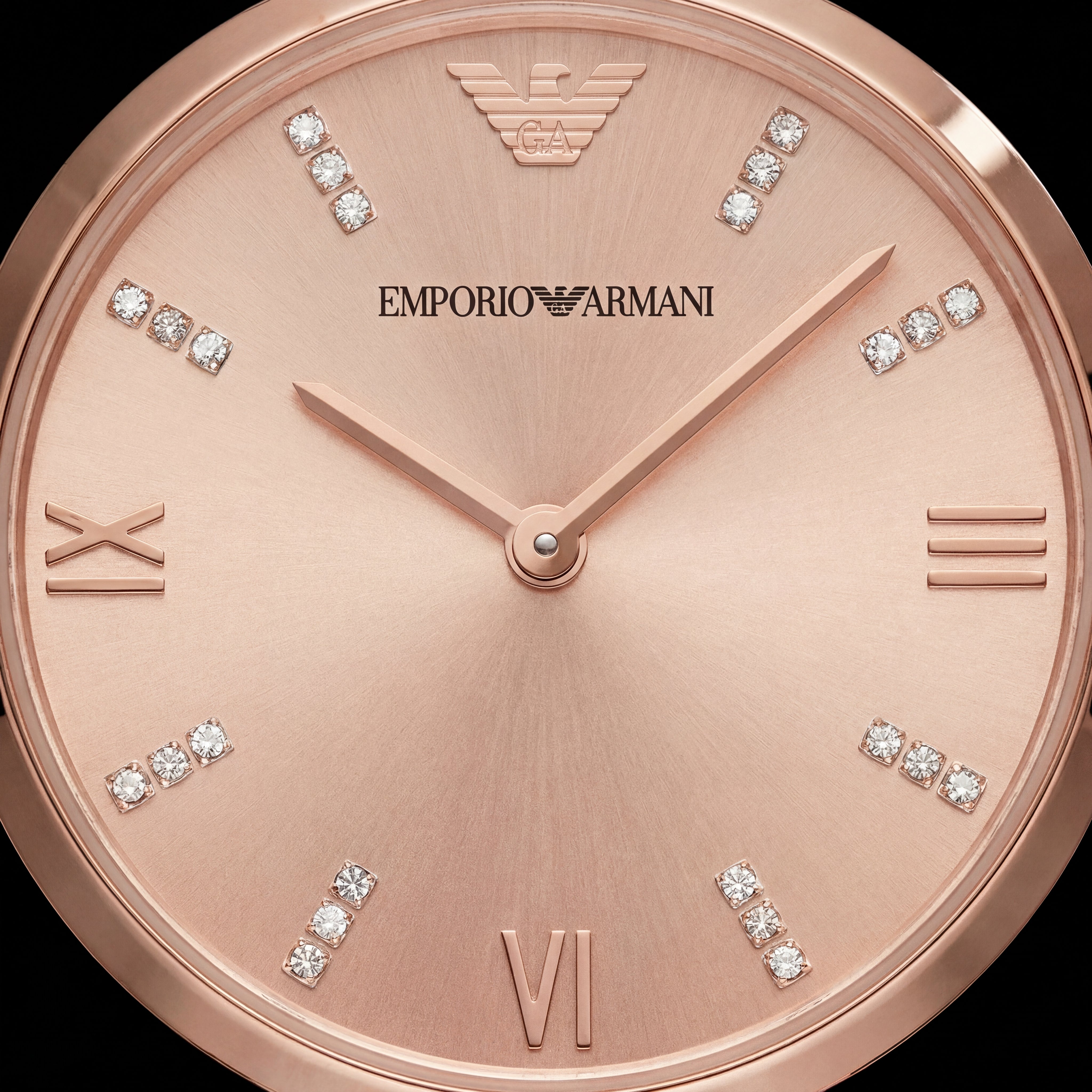 Rose Signature Crystal Watch – Full Rose Gold Edition