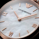 Pearl Essence Minimal Watch – Two-Tone Rose Edition