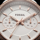 Two-Tone Rose Gold Chronograph Crystal Bezel Watch – Signature Luxe Edition