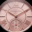 Blush Harmony Crystal Watch – Two-Tone Luxe Edition