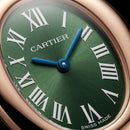 Emerald Oval Roman Dial Bangle Watch – Rose Gold Heritage Luxe Edition